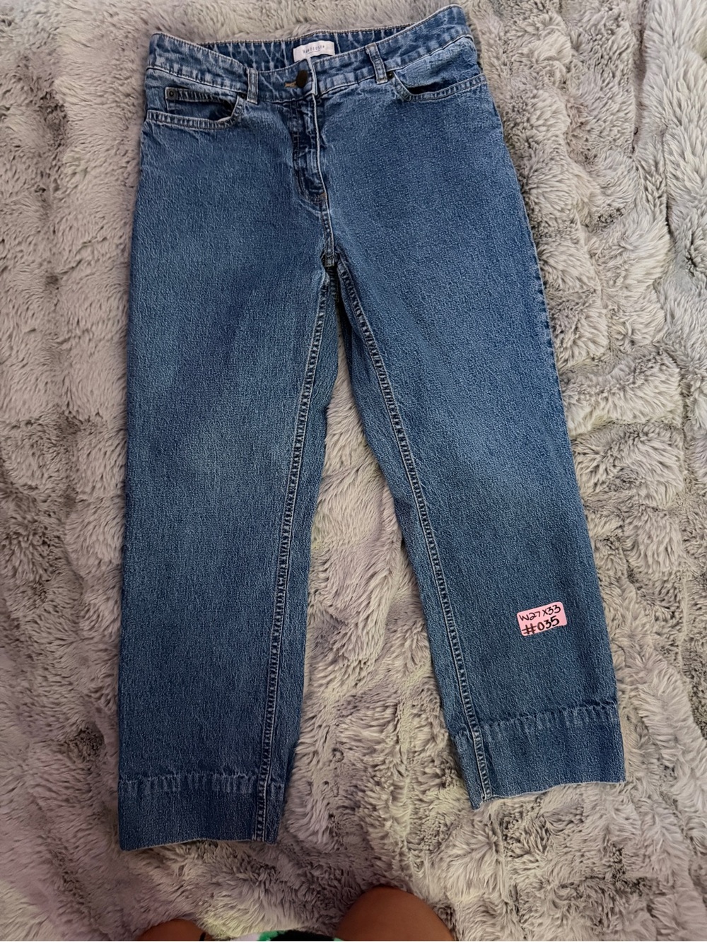 Van Heusen Vintage Blue Straight-Leg Women's Jeans